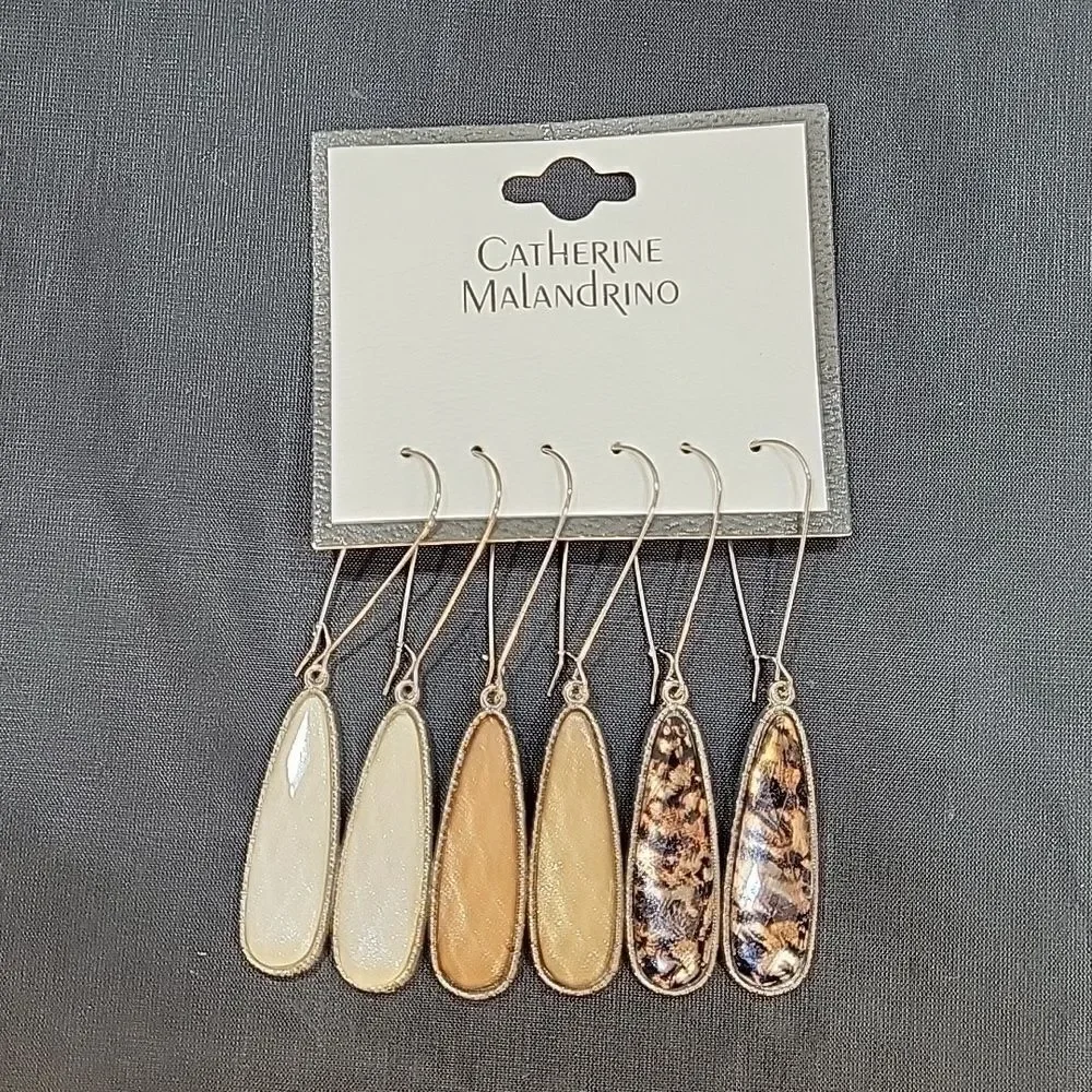 BRAND NEW CATHERINE MALANDRINO DANGLING DROP WOMEN